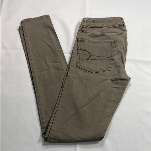 American Eagle Outfitters Tan Skinny Jeans - Picture 1 of 8
